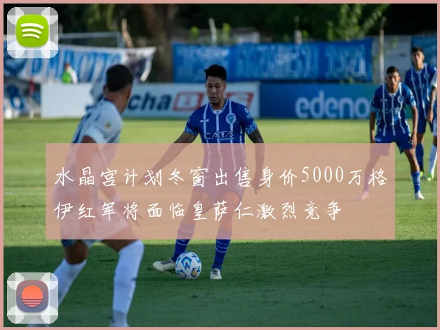 水晶宫计划冬窗出售身价5000万格伊红军将面临皇萨仁激烈竞争